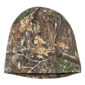 8" Licensed Camo Beanie - Realtree Edge