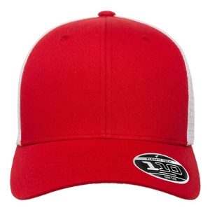 110® Mesh-Back Cap - Red/ White