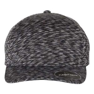 Delta® Seamless Unipanel Cap - Mélange Black