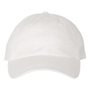Pigment-Dyed Cap - White