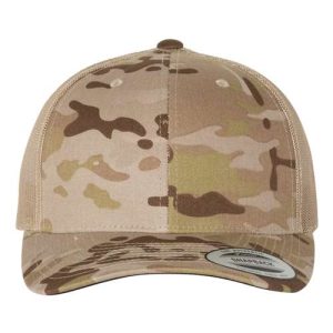 Retro Trucker Cap - Multicam Arid/ Tan