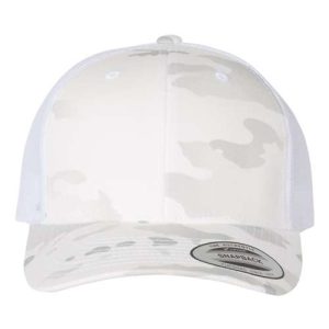 Retro Trucker Cap - Multicam Alpine/ White