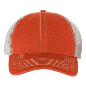 Trawler Cap - Orange/ Stone