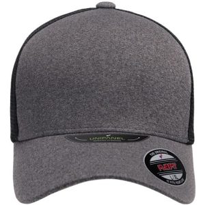 Unipanel™ Trucker Cap - Melange Heather/ Black