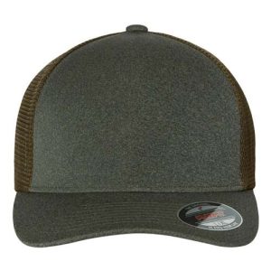 Unipanel™ Trucker Cap - Melange Olive
