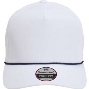 The Wrightson Cap - White/ Navy