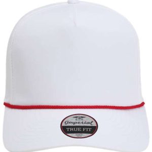 The Wrightson Cap - White/ Red