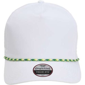 The Wrightson Cap - White/ Green-Yellow