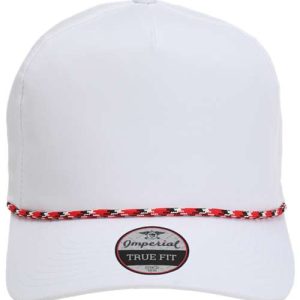 The Wrightson Cap - White/ Red-Black