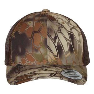 Retro Trucker Cap - Kryptek Highlander