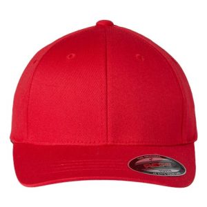 Youth Cotton Blend Cap - Red