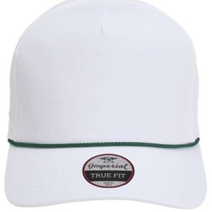 The Wrightson Cap - White/ Dark Green