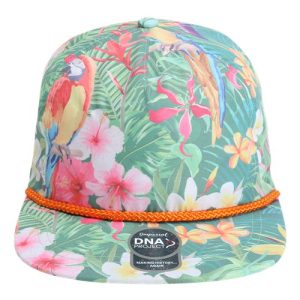The Aloha Rope Cap - Hawaiin Rainforest