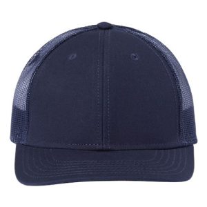 Sustainable Recy Three Trucker Cap - Navy/ Navy