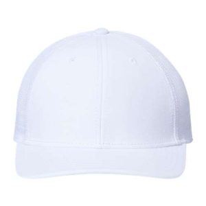 Sustainable Recy Three Trucker Cap - White/ White