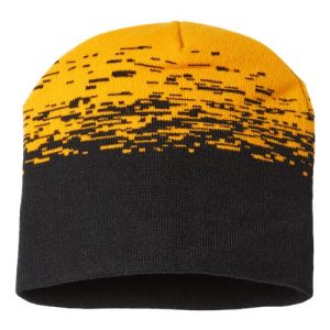 USA-Made Static Beanie - Black/ Gold