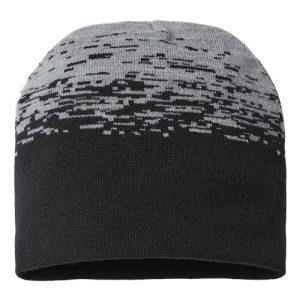 USA-Made Static Beanie - Black/ Heather