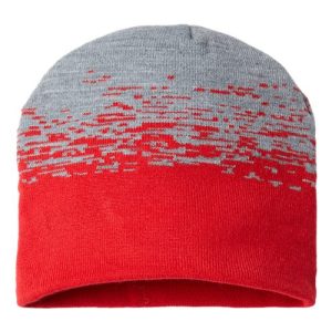 USA-Made Static Beanie - True Red/ Heather