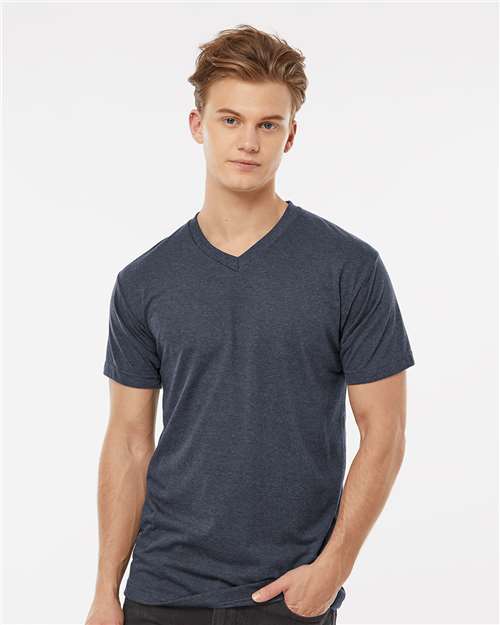 Men's Poly-Rich V-Neck T-Shirt - Image 4