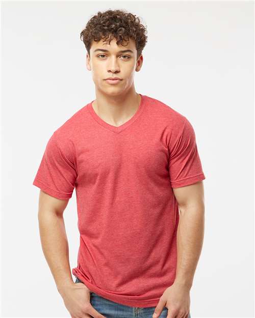 Men's Poly-Rich V-Neck T-Shirt - Image 10