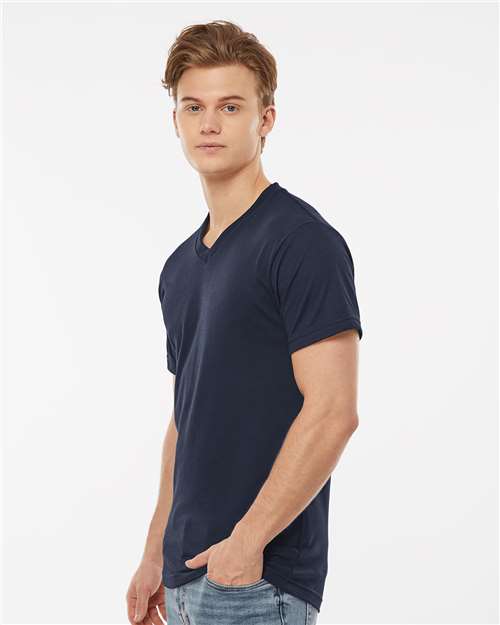 Men's Poly-Rich V-Neck T-Shirt - Image 17