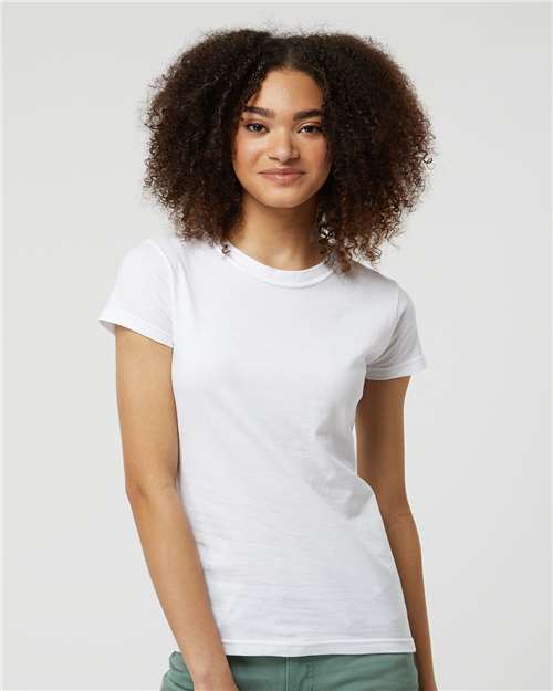 Women's Fine Jersey Slim Fit T-Shirt - Image 4