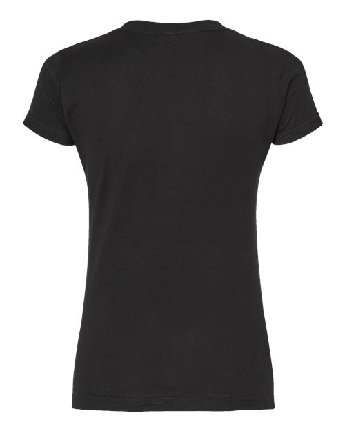 Women's Fine Jersey V-Neck T-Shirt - Image 2