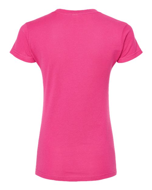 Women's Fine Jersey V-Neck T-Shirt - Image 14