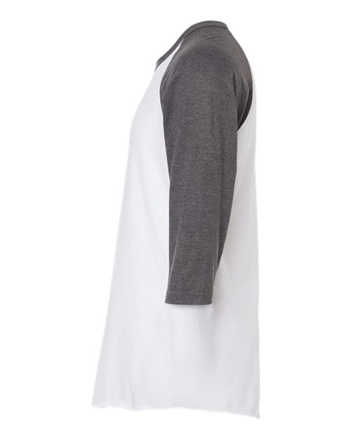 Unisex Fine Jersey Raglan T-Shirt - Image 9