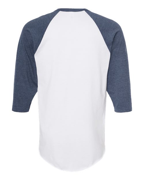 Unisex Fine Jersey Raglan T-Shirt - Image 14