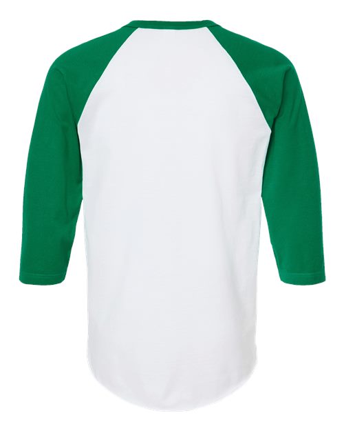 Unisex Fine Jersey Raglan T-Shirt - Image 28