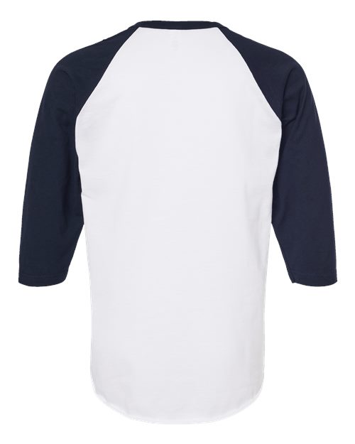 Unisex Fine Jersey Raglan T-Shirt - Image 34