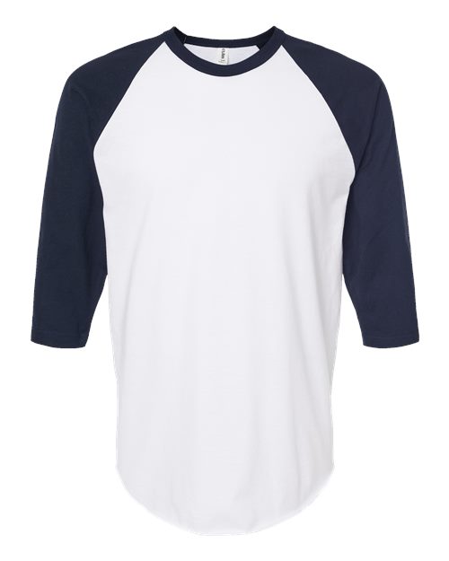 Unisex Fine Jersey Raglan T-Shirt - Image 33