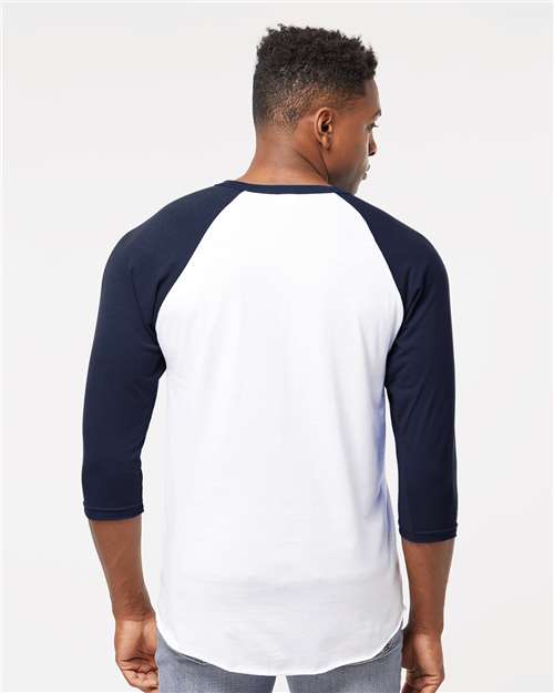 Unisex Fine Jersey Raglan T-Shirt - Image 44