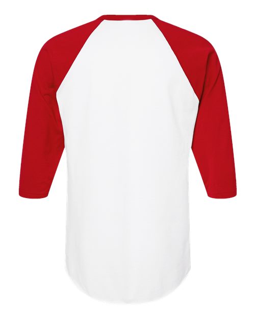 Unisex Fine Jersey Raglan T-Shirt - Image 46