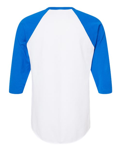 Unisex Fine Jersey Raglan T-Shirt - Image 52