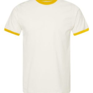 Unisex Fine Jersey Ringer T-Shirt