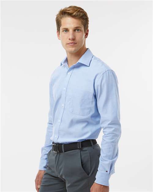 Men's New England Cotton Oxford Shirt - Image 5