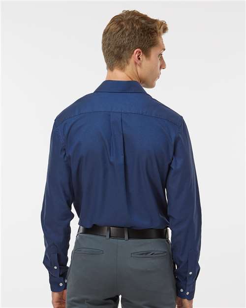 Men's New England Cotton Oxford Shirt - Image 12