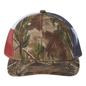 Printed Mesh Trucker Cap
