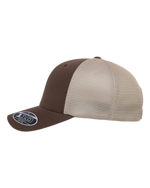 110® Mesh-Back Cap - Brown/ Khaki - Image 3