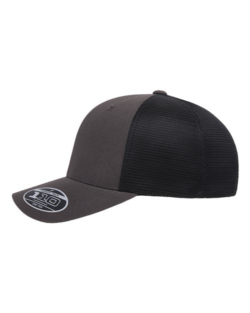 110® Mesh-Back Cap - Charcoal/ Black - Image 3
