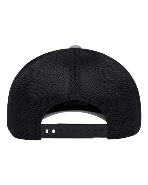 110® Mesh-Back Cap - Heather Grey/ Black - Image 2