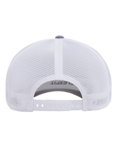 110® Mesh-Back Cap - Heather Grey/ White - Image 2