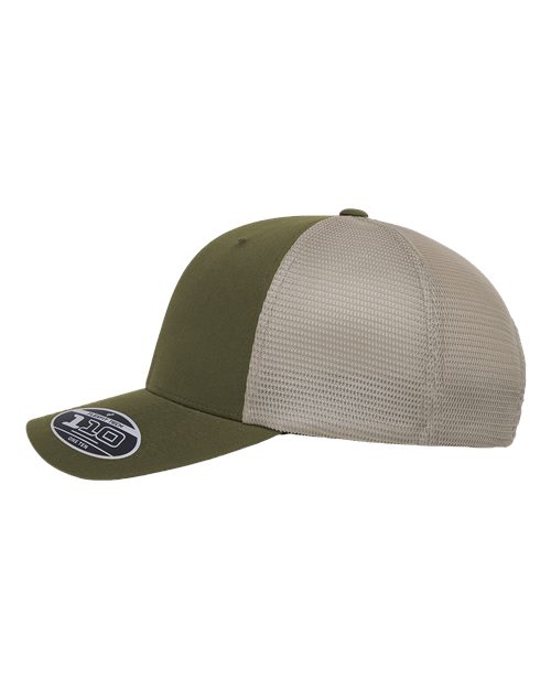 110® Mesh-Back Cap - Olive/ Khaki - Image 3