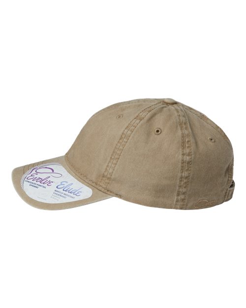 Women's Pigment-Dyed with Fashion Undervisor Cap - Khaki/ Camo - Image 4