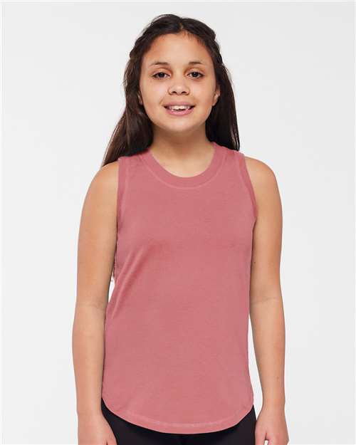 Girls' Relaxed Fine Jersey Tank - Image 4