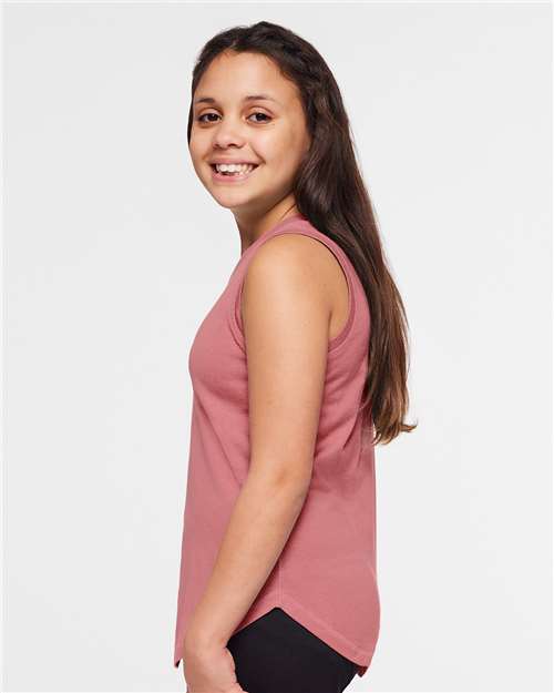 Girls' Relaxed Fine Jersey Tank - Image 5