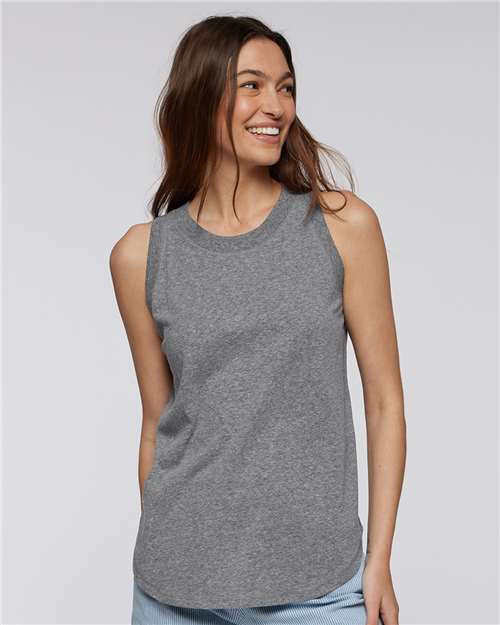 Women's Relaxed Fine Jersey Tank - Image 13