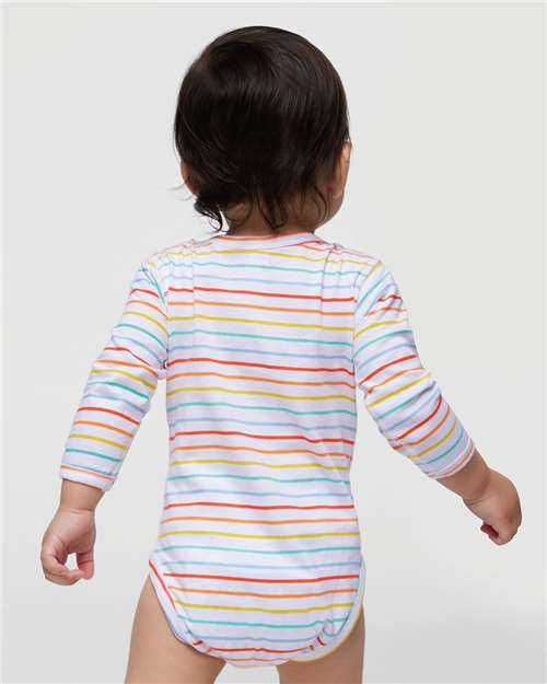 Infant Fine Jersey Long Sleeve Bodysuit - Image 6